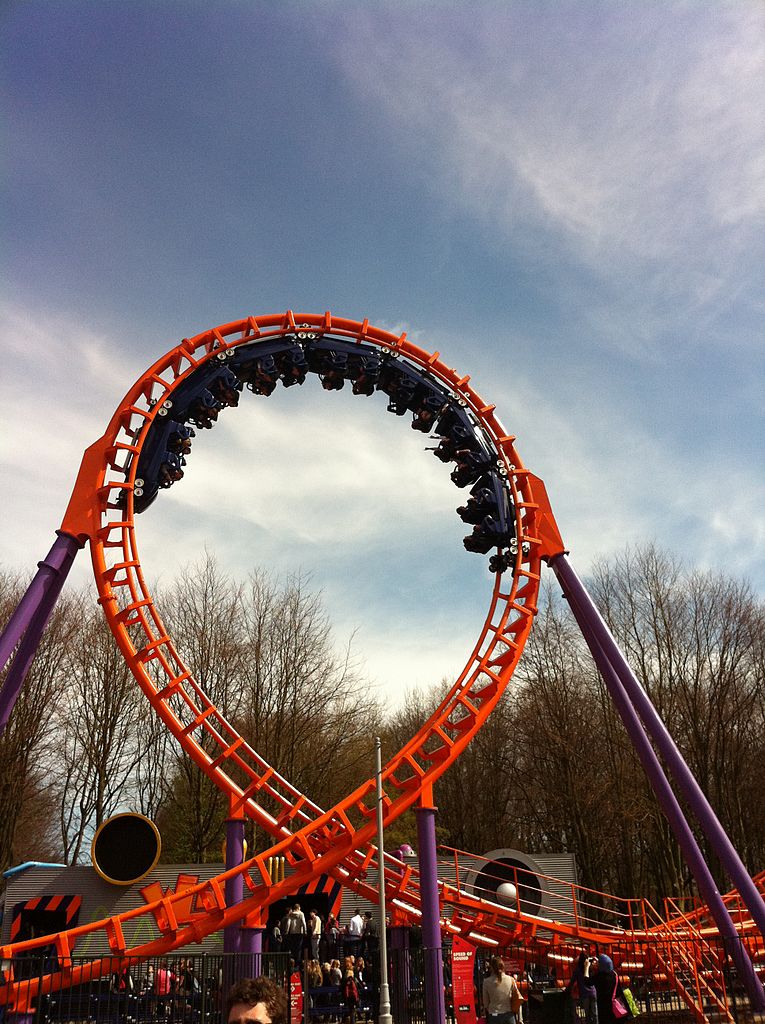 Examenopgave natuurkunde - vwo 2021 - tijdvak 2 - Looping