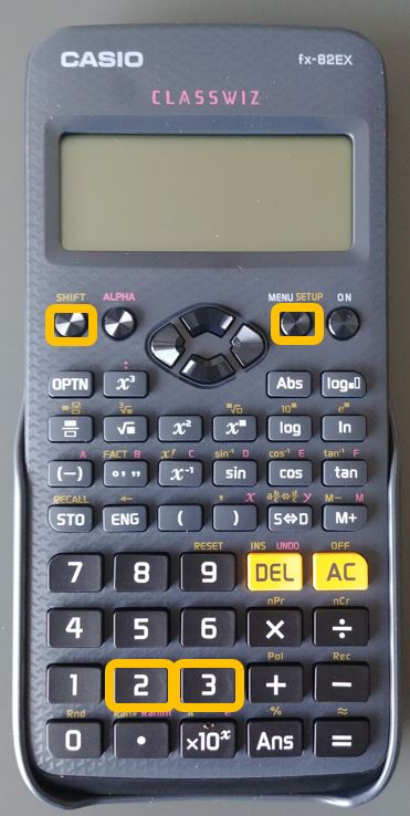 Bijles - oefenopgaven en tips natuurkunde - casio classwiz - instellen aantal cijfers