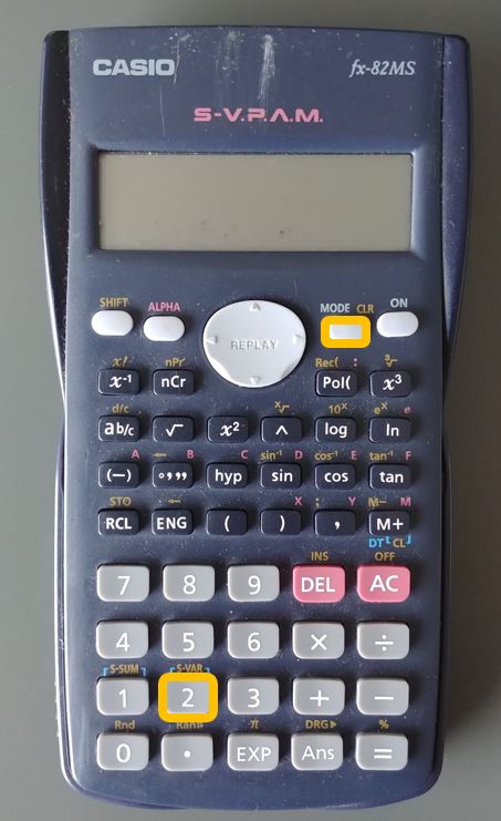 Bijles - oefenopgaven en tips natuurkunde - casio fx-82ms - instellen aantal cijfers