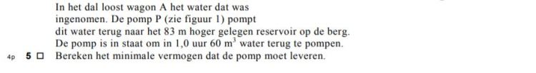 Bijles, oefenopgaven en tips natuurkunde - Examenopgave natuurkunde - havo 2005 - tijdvak 2 - Nerobergbahn - opgave deel 3