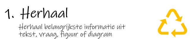 Bijles, tips en oefenopdrachten natuurkunde - Stappenplan - Hoe geef je antwoord op leg-uit vragen? - Stap 1